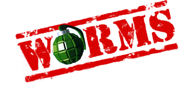 Worms logo for Sega Saturn